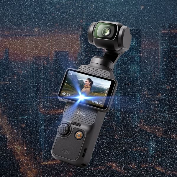 DJI Osmo Pocket 3 — câmera compacta para vlog com gimbal 3 eixos