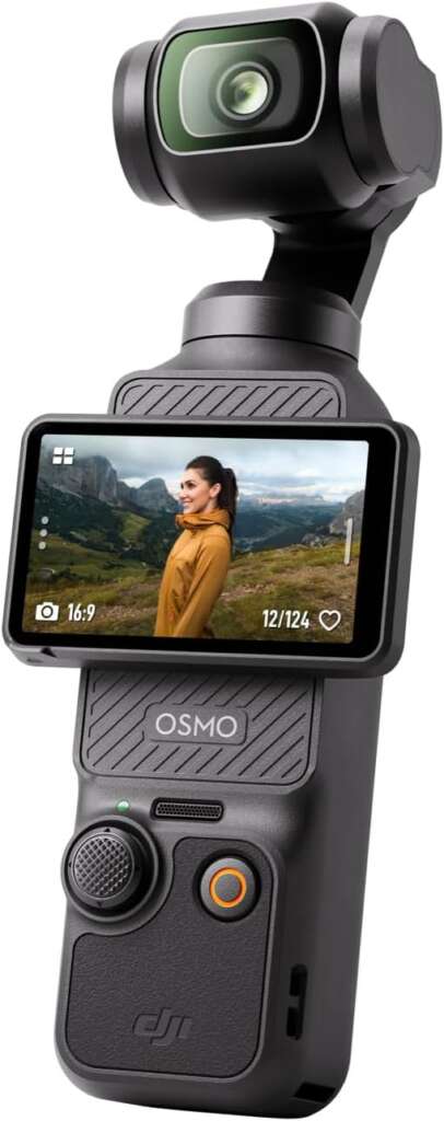DJI Osmo Pocket 3 é a mais portátil entre as melhores câmeras para vlogs